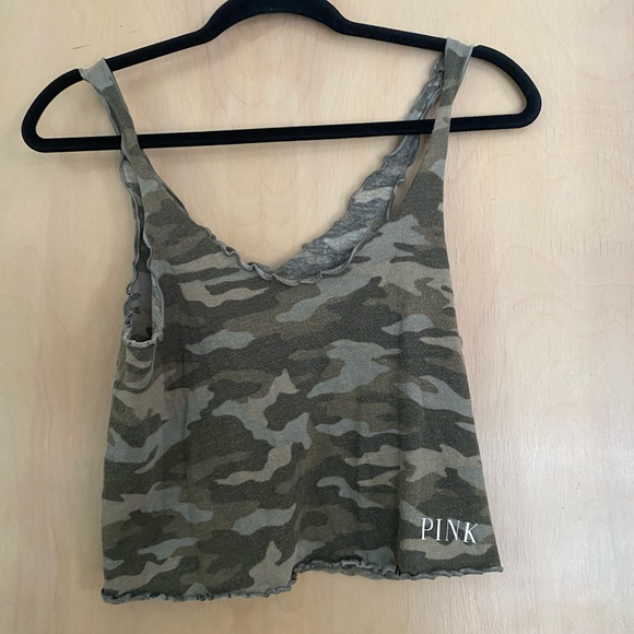 PINK camo tank top size xs - Picture 1 of 3